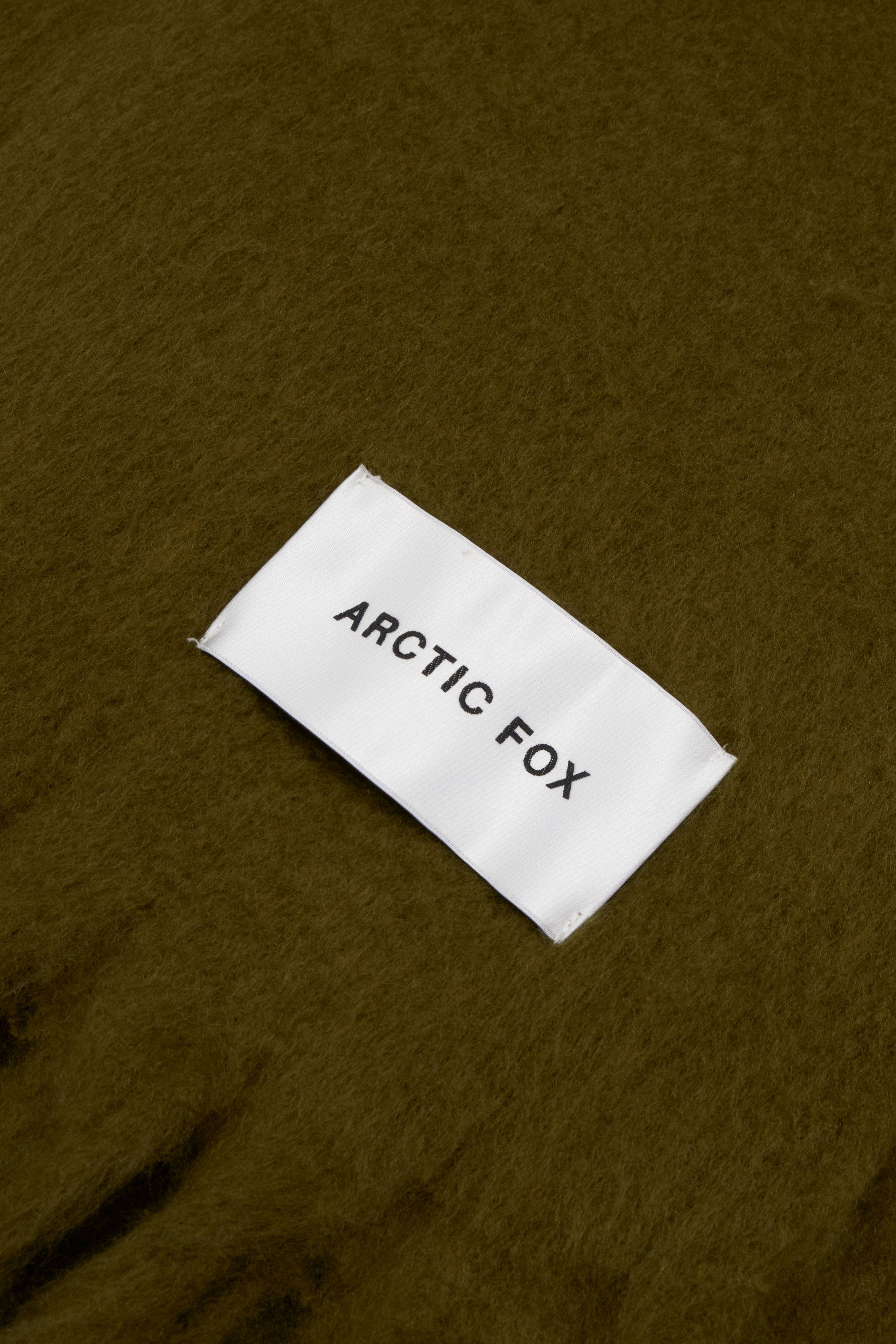 Arctic Fox & Co. - North America - Wholesale Scarf - Women's - The Reykjavik Scarf - 100% Recycled - Sea Kelp - FW2513