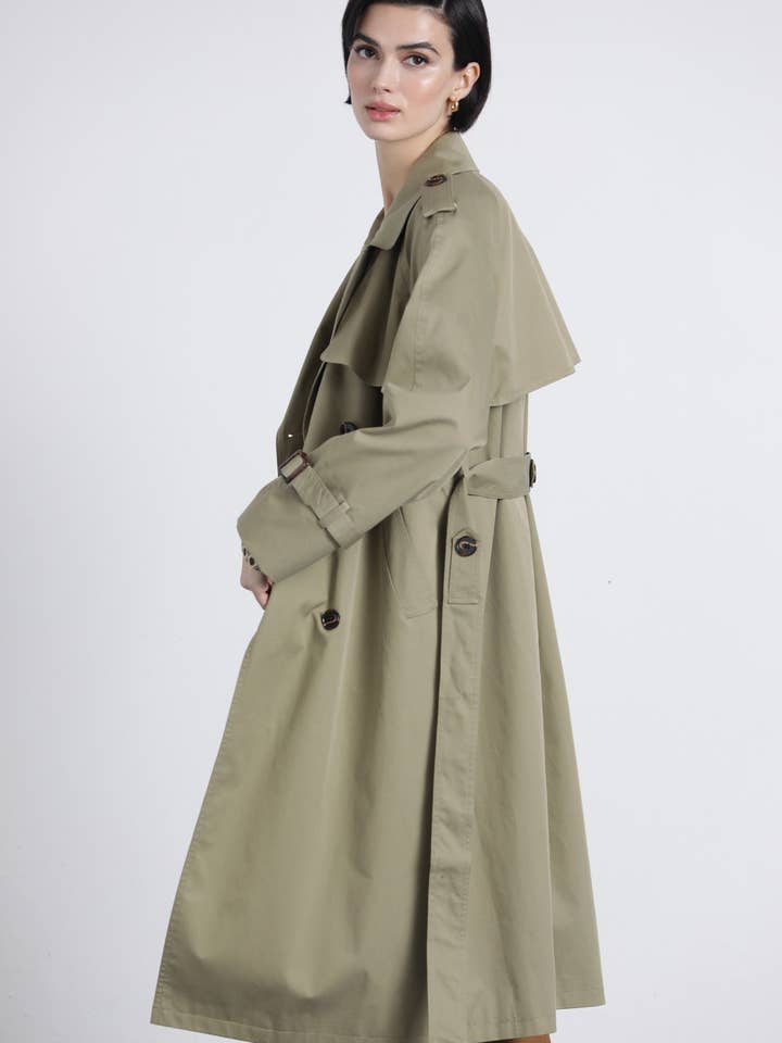 Gabardina lunga per la vendita all'ingrosso da parte di GUIMANOS