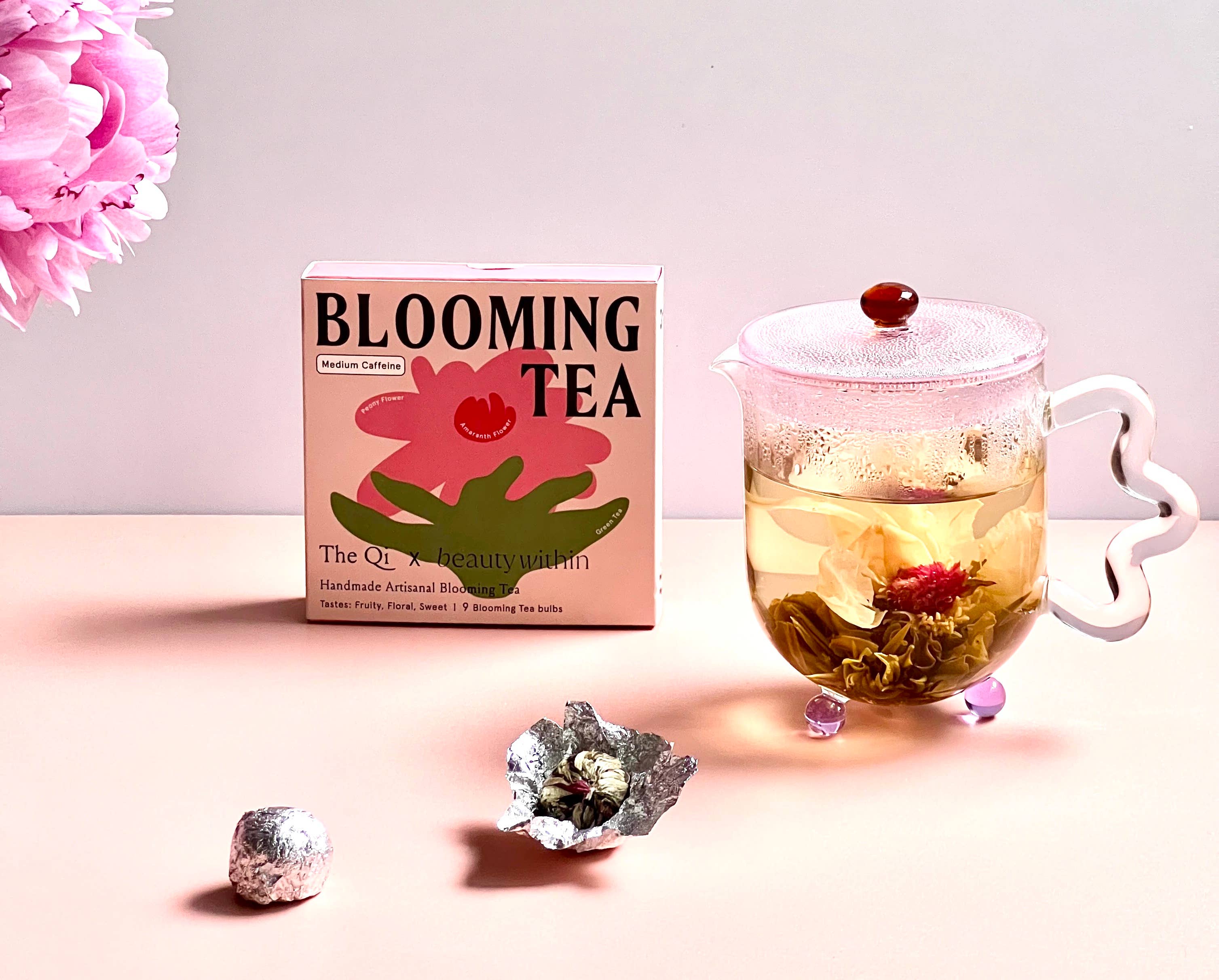 The Qi - Wholesale Loose Tea - Peony Blooming Tea3