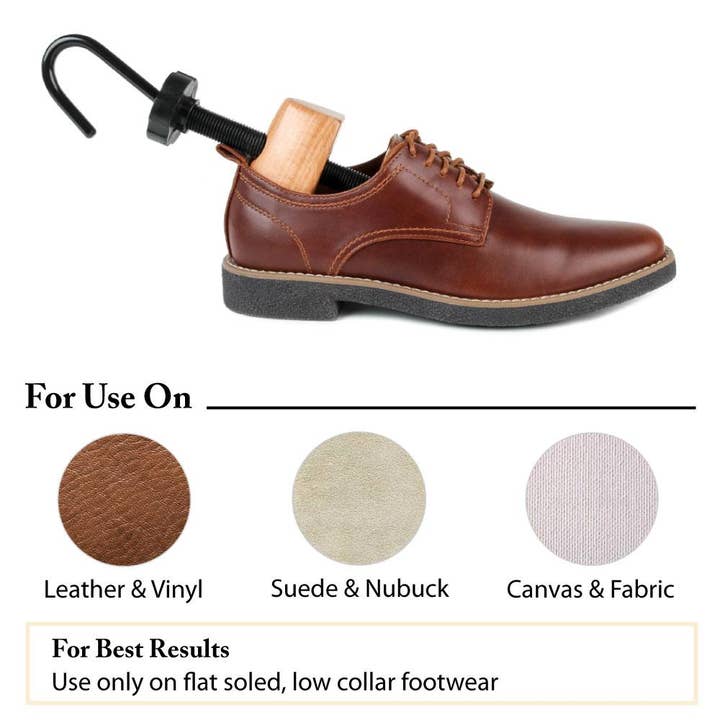 FootFitter - Wholesale Shoe Horn - Unisex - FootFitter Professional 2-Way Single Shoe Stretcher - PS11/PS21