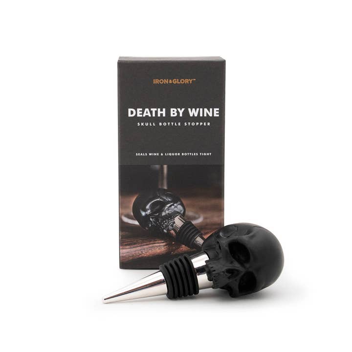 SUCK UK – wholesale Vinkork – Järn & Ära - Död av vin - svart