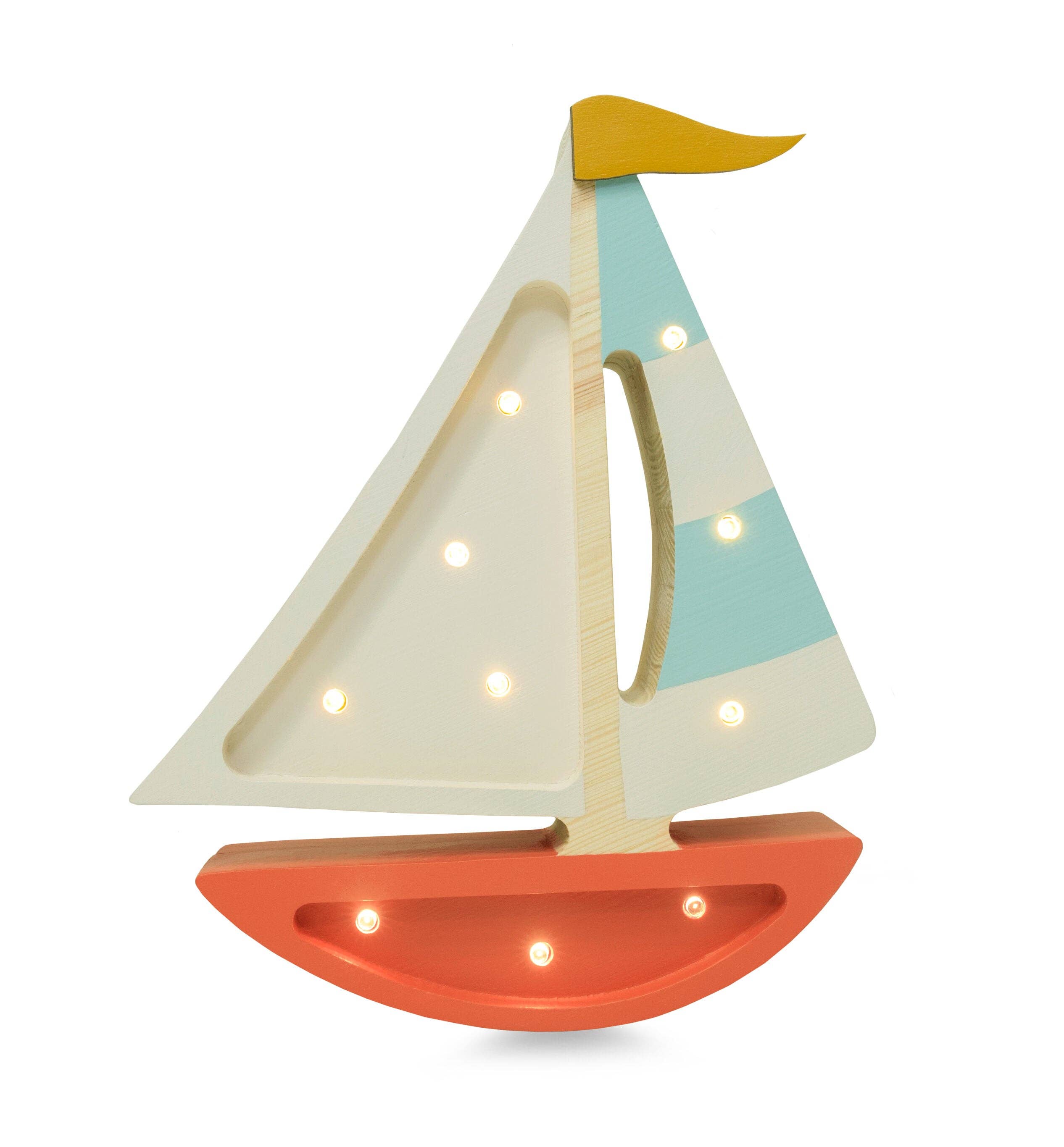 Little Lights - Wholesale Night Light - Kids & Baby - Little Lights Mini Sailboat Lamp8