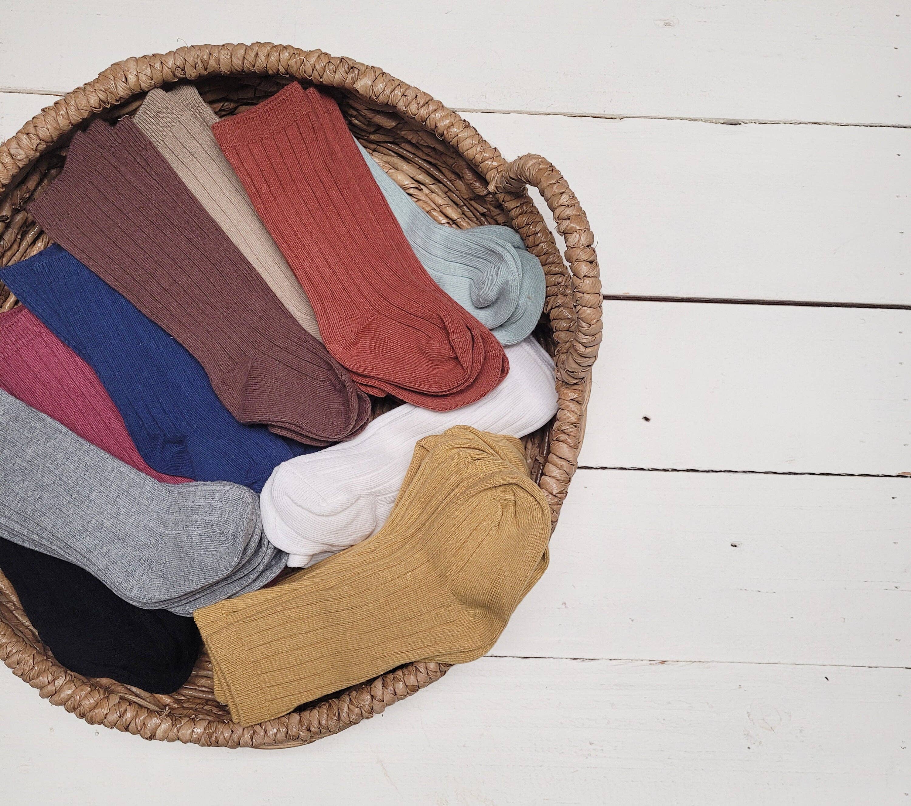 OLIVE & CRADLE - Venta al por mayor Calcetines - Niños - Calcetines acanalados de algodón14