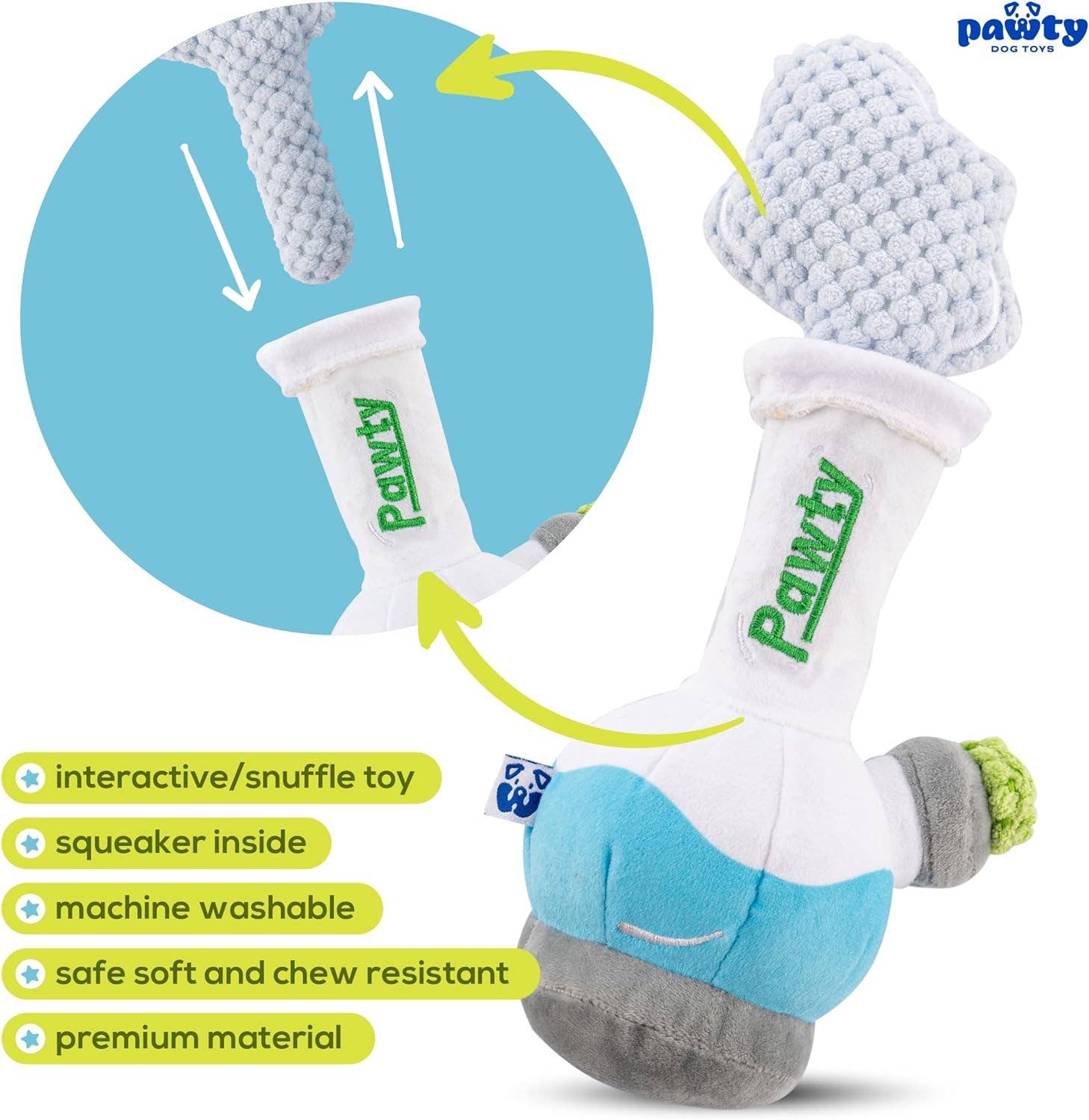 PAWTY Dog Toys - Wholesale Pet Plush Toy - Dog - PAWTY Bong1