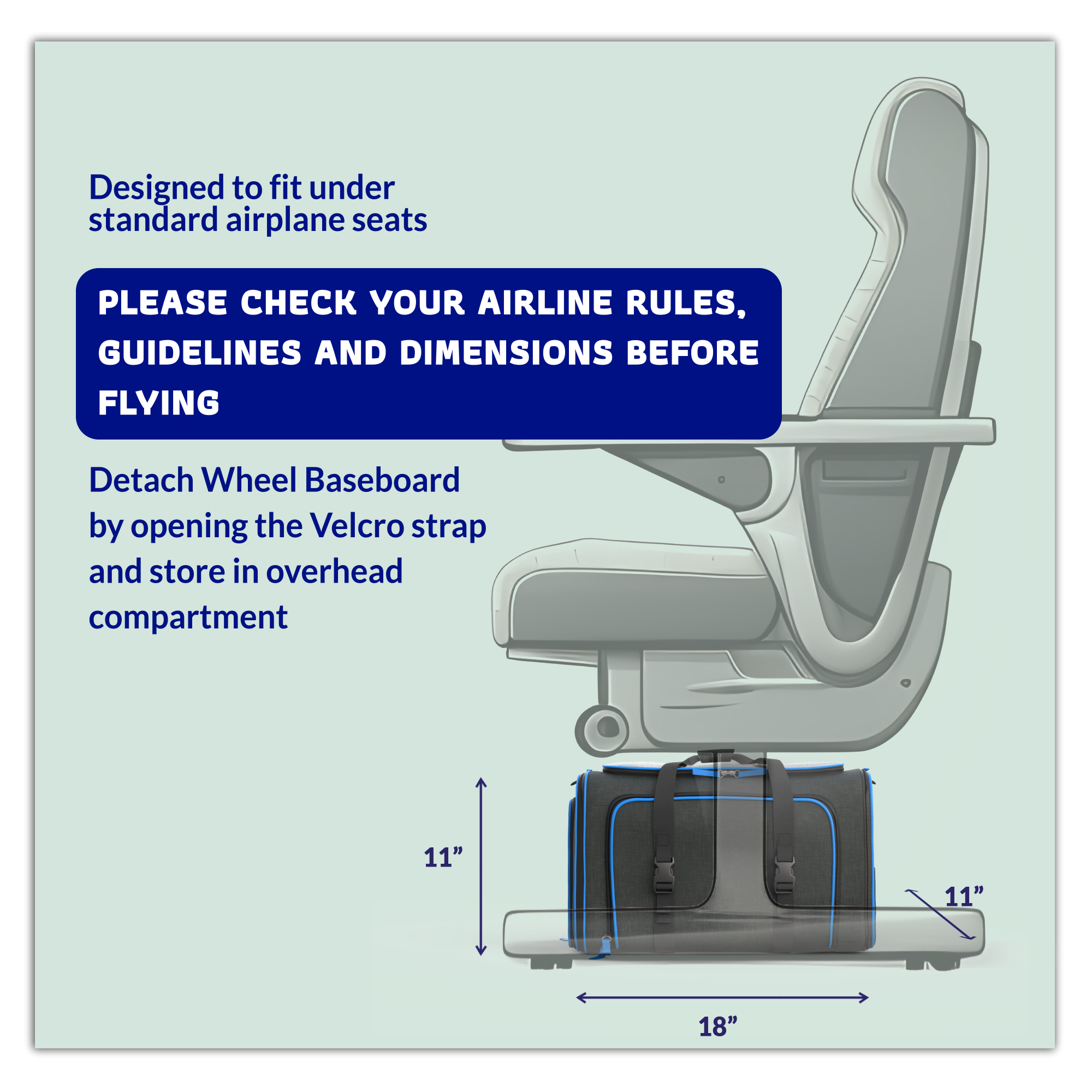 Katziela - Venta al por mayor Transportín - Gatos y perros - Transportadora para mascotas Katziela Rolling Rover con ruedas, expandable y autorizada para aerolíneas6