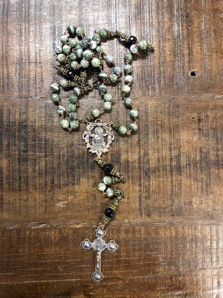 PATER NOSTER HEIRLOOM ROSARY for wholesale by Seraphym