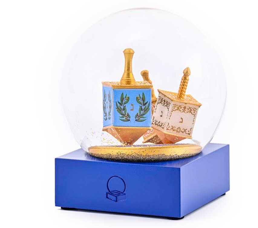 CoolSnowGlobes - Wholesale Snow Globe - Dancing Dreidels Snow Globe2