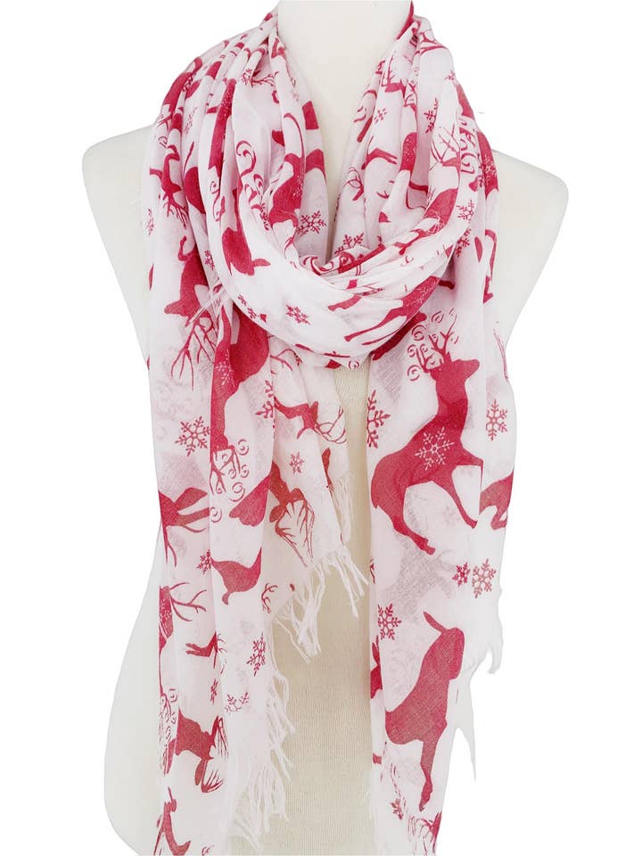 JC021010 Röd renhalsduk för wholesale av JC Sunny Fashion