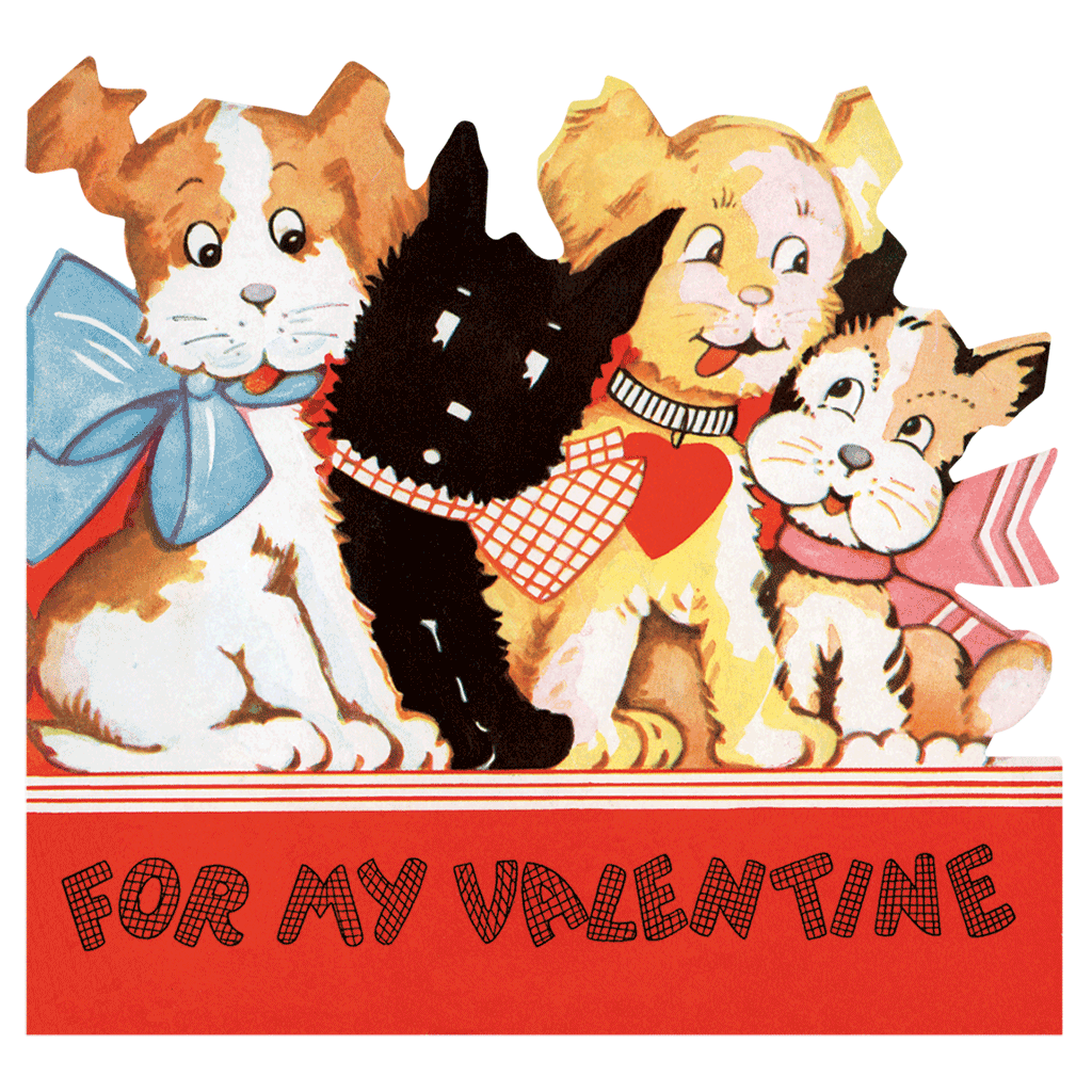 Laughing Elephant - Wholesale Valentine's Day Card - Retro Valentines - Valentines Packet7