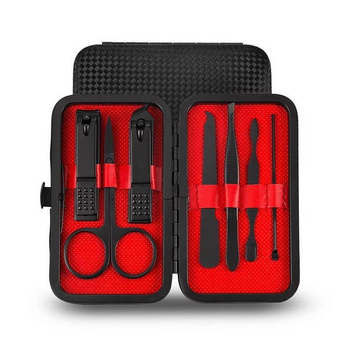Sheer Trend - Wholesale Nailcare Set - 7 Pieces Manicure Pedicure Knife Grooming Nipper Nail Tool Set2