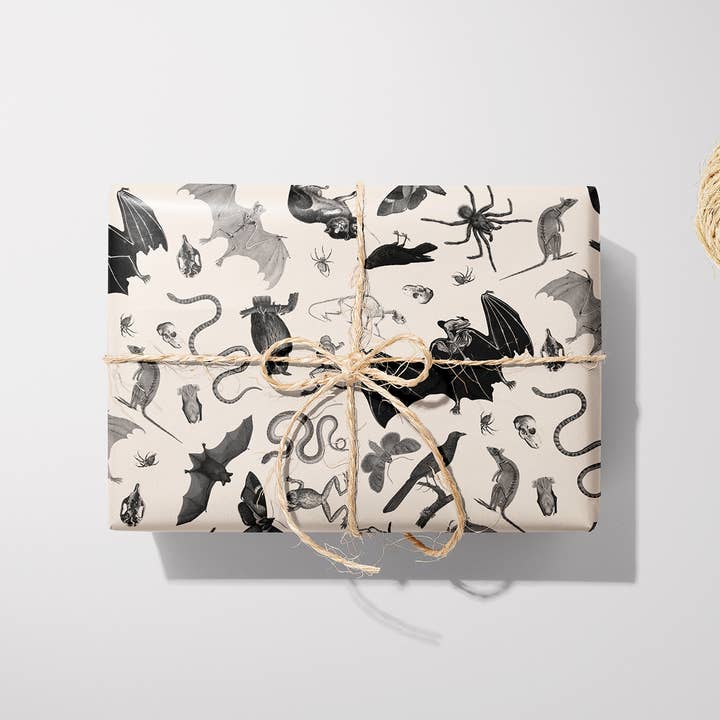 Betiobca - Wholesale Flat Wrap - Vintage Gift Wrap – Gothic Menagerie2