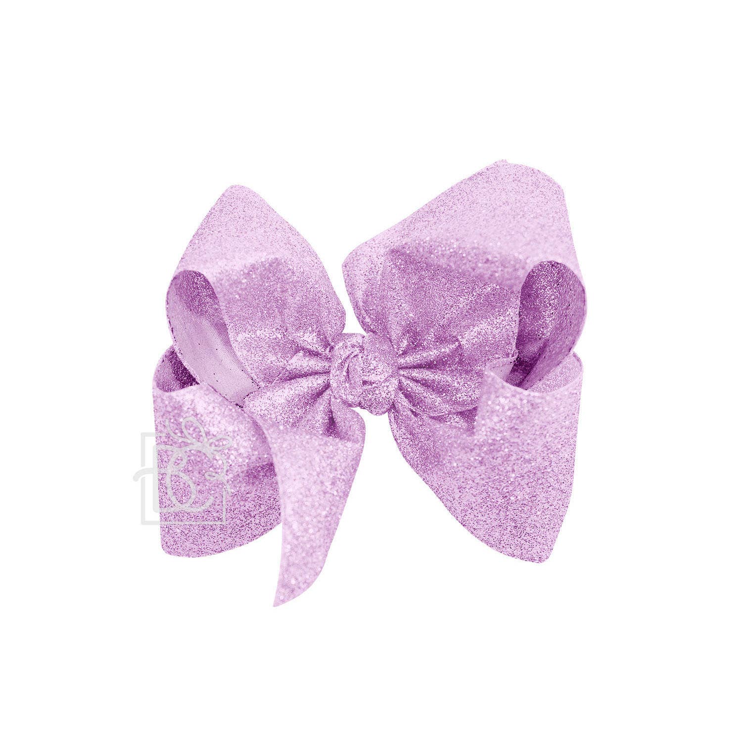 Beyond Creations, LLC - Wholesale Hair Bow - Kids - GLITTER METALLIC BOW ON CLIP23