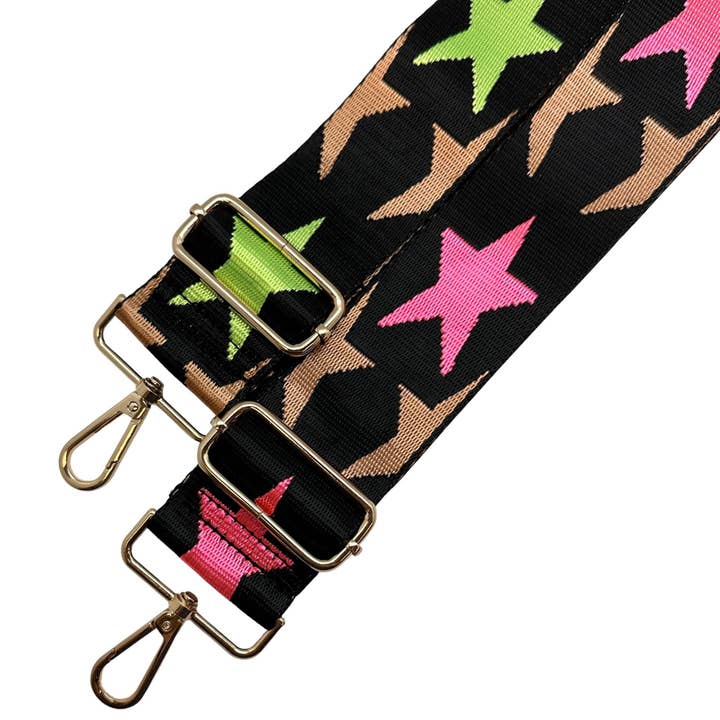 NEW Lone Star - Black Background Neon Colors for wholesale by Cthru Purses