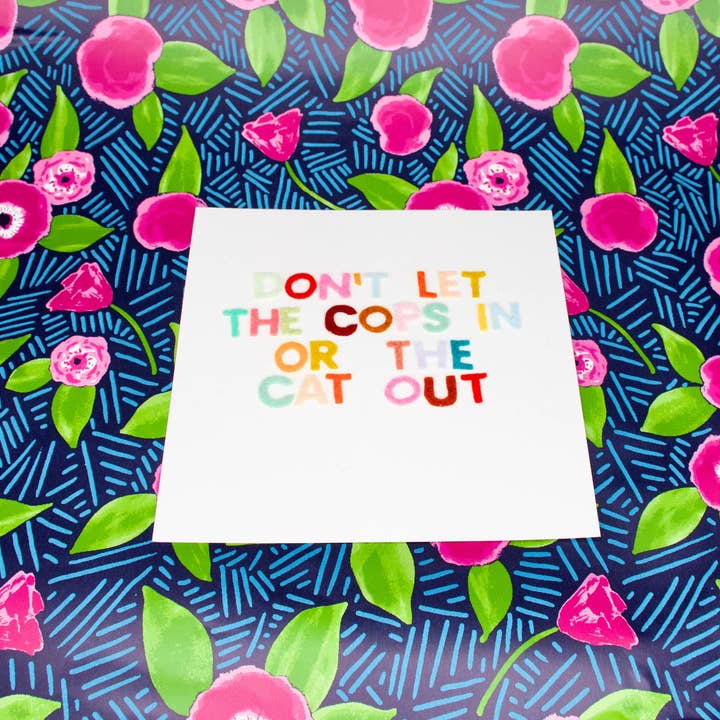 Låt inte filtbokstäver för wholesale av Rachael Mayer Art