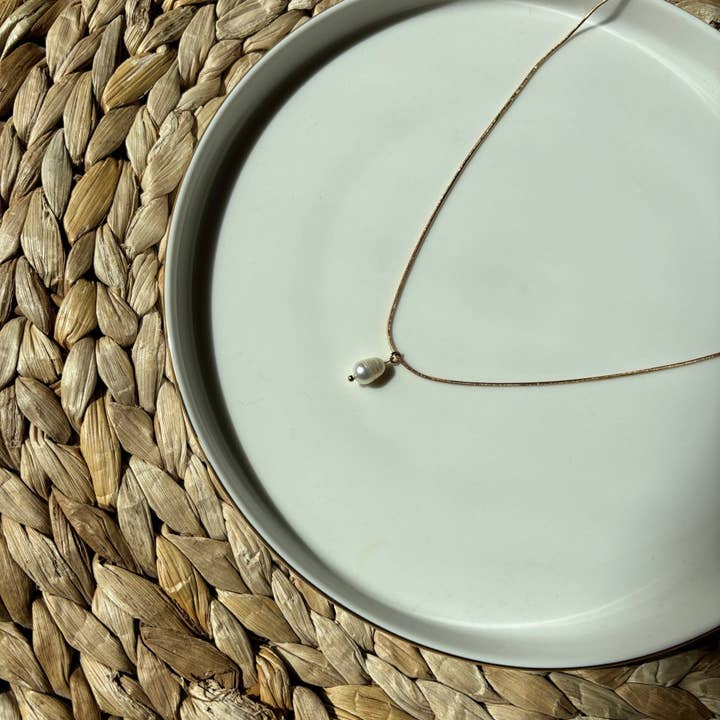 Duestelle Italia - Wholesale Beaded/Pearl Necklace - Snake necklace with freshwater pearl4