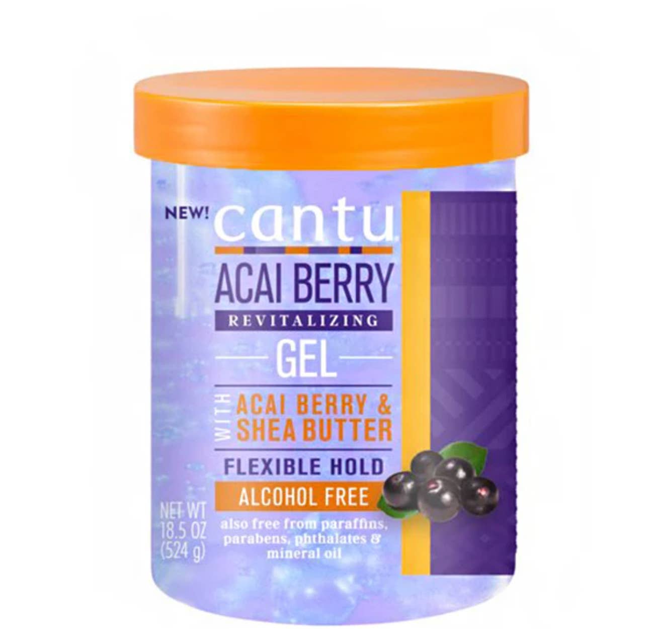 GIFTHAIRS BEAUTY STORE – wholesale Hair styling gel/mousse – CANTU ACAI BERRY REVITALIZING GEL0