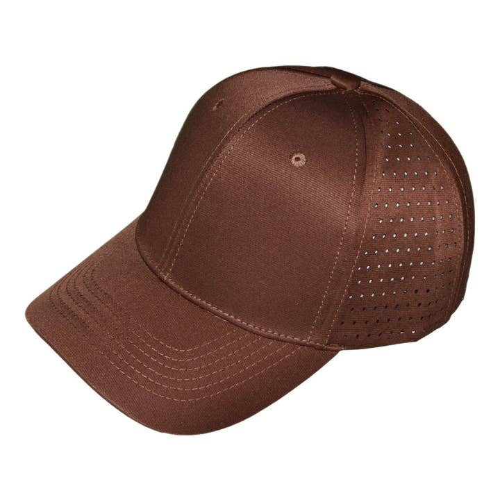 Buck Wholesale - Wholesale Trucker Hat - Unisex - Blank 6 Panel Laser Perforated Trucker Hats - (11 Colors)