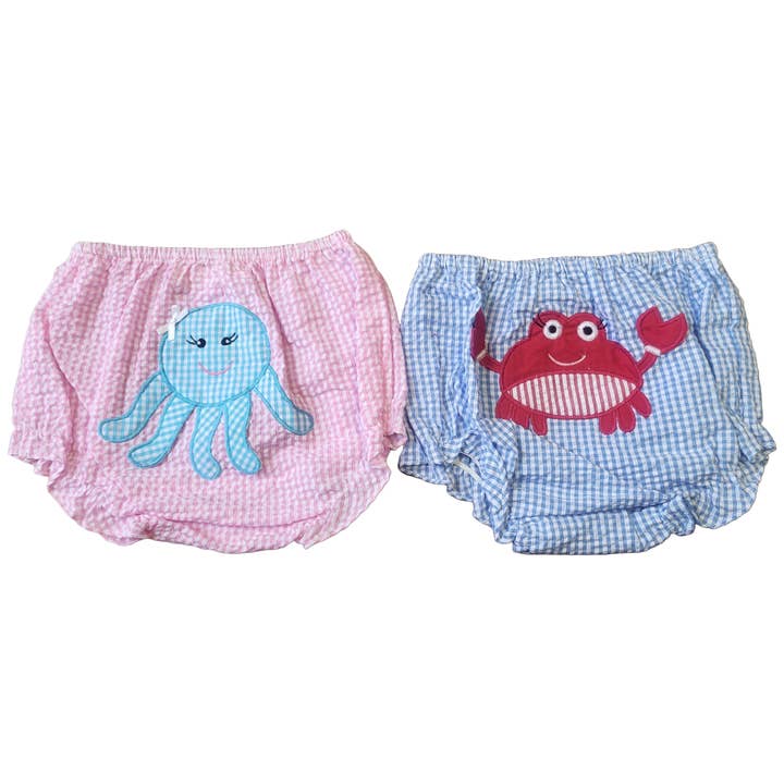 Juego de fundas para pañales de 2 piezas: cangrejo y pulpo para venta al por mayor de Petit Ami & Zubels