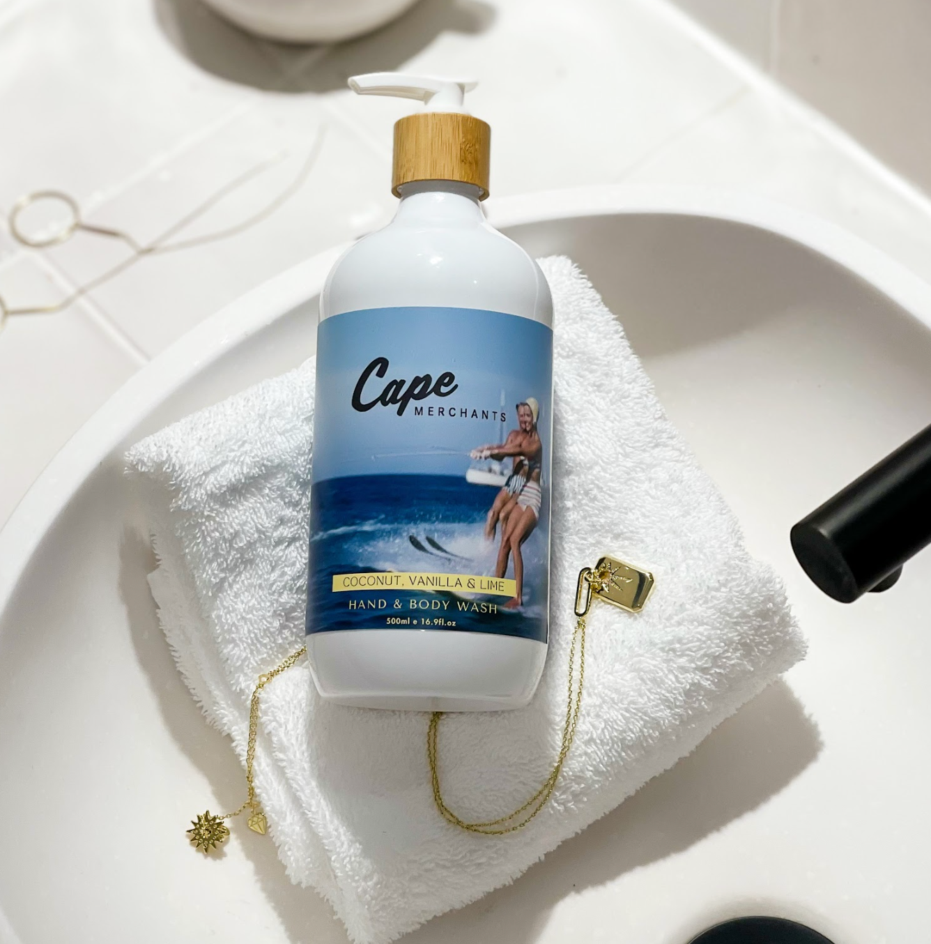 CEDARGRIS PRIVATE LABEL - Wholesale Hand soap/wash - 500ml Private Label Hand & Body Wash - White Bottle6