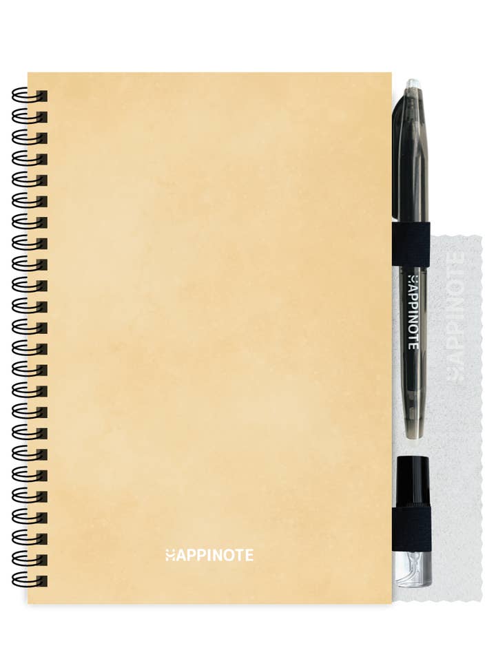 Happinote Notizbuch, A5, löschbar, Sonnengelb für den Großhandel von Happinote