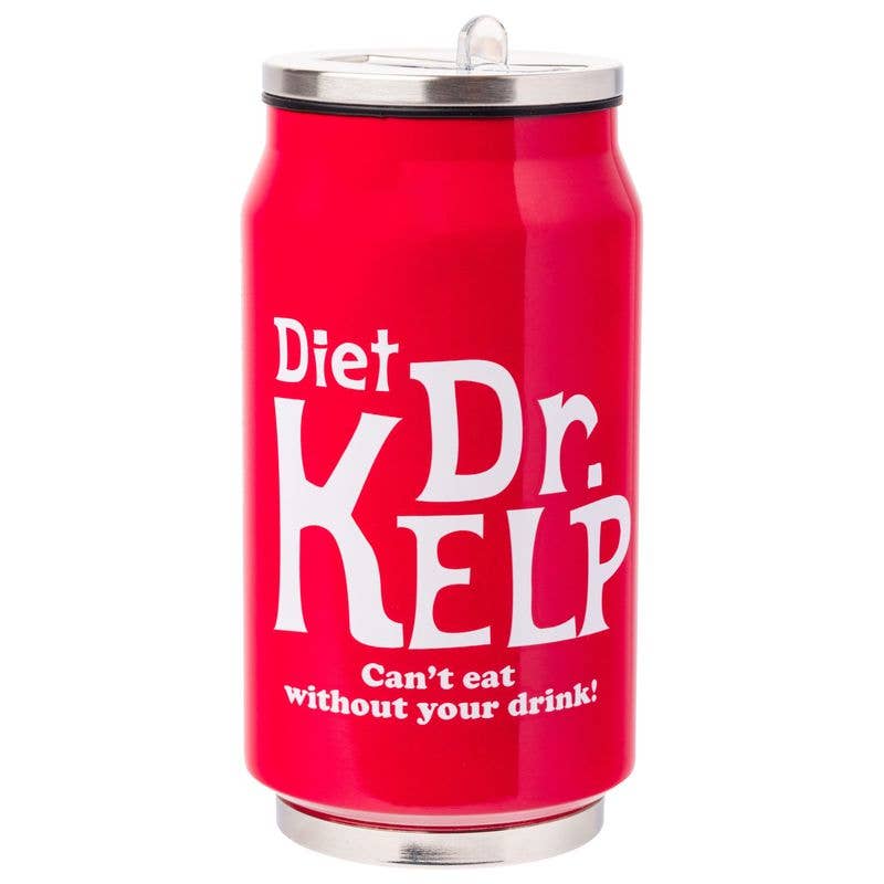 Silver Buffalo - Wholesale Drinking Glass/Cup - SpongeBob Diet Dr Kelp 8.7Oz SS Double Wall Can Shape Cup3