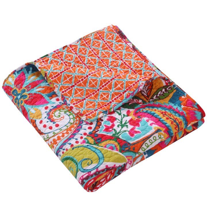 Levtex Home - Wholesale Throw Blanket - Rhapsody Quilted Throw