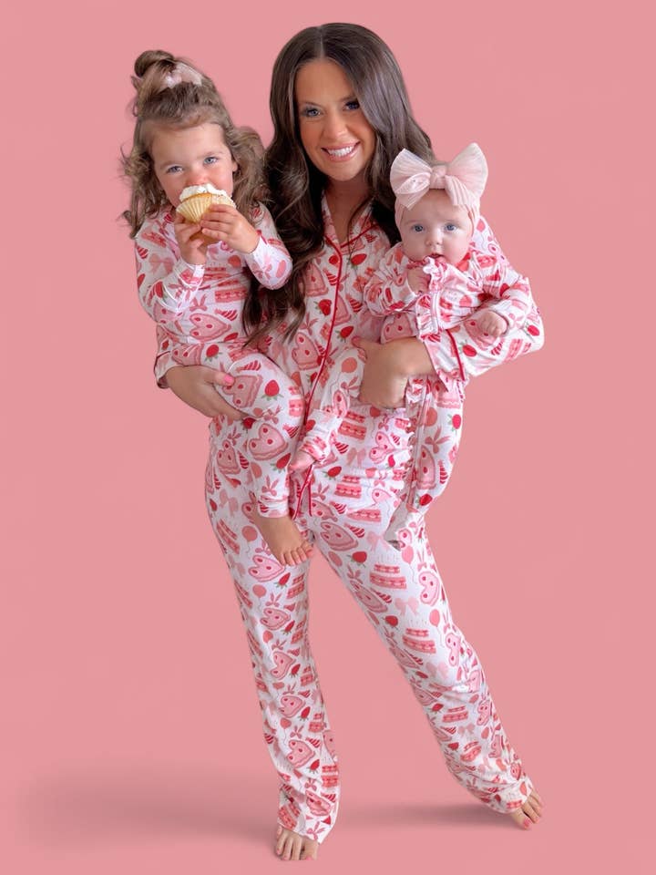 Dream Big Little Co. - Wholesale Sleepwear Set - Kids - BERRY SWEET BIRTHDAY DREAM SET6