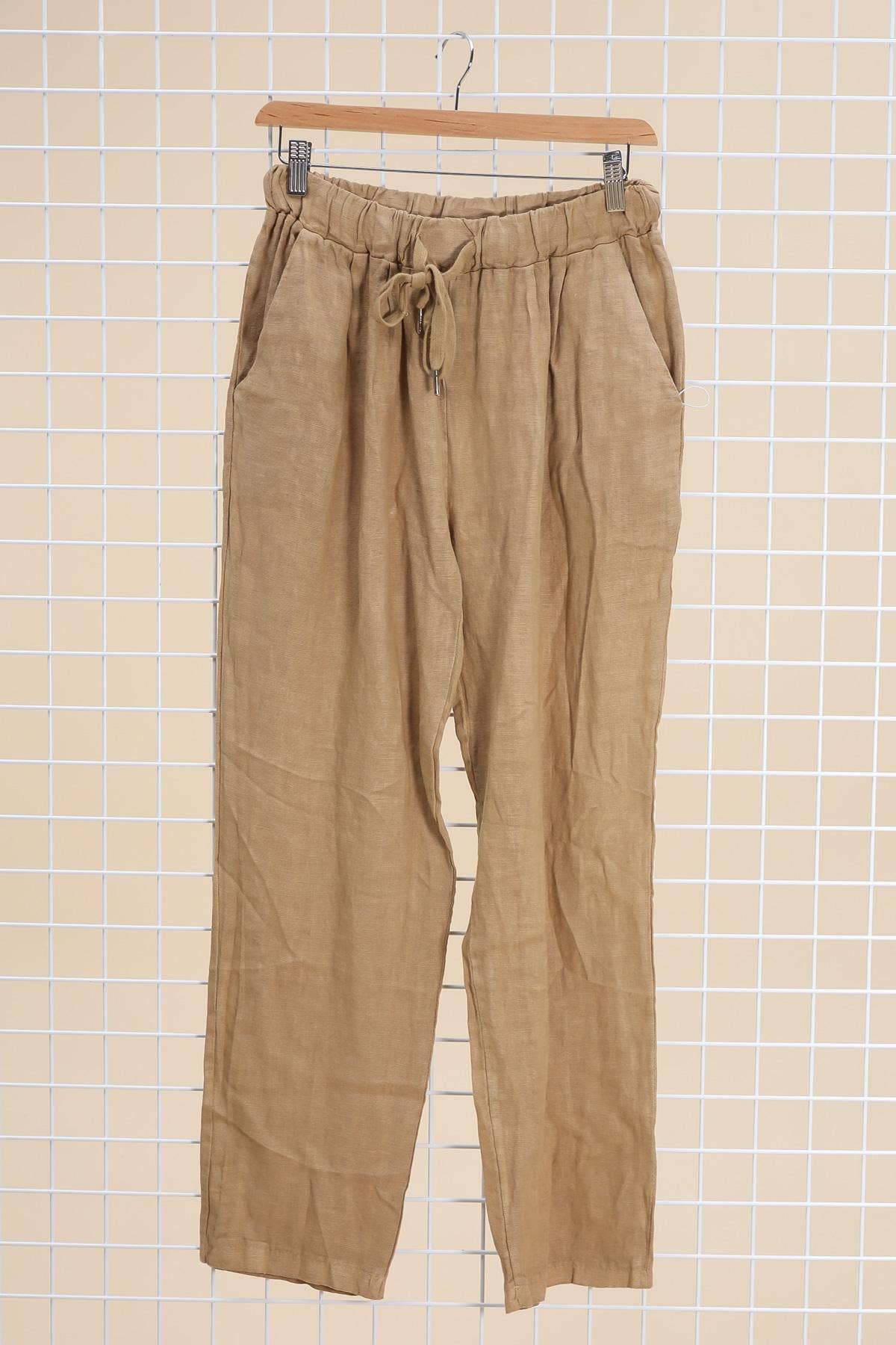 la maison des fibres naturelles – Engroshandel Bukser - Dame – bukser 668121 100% Hør fremstillet i Italien45