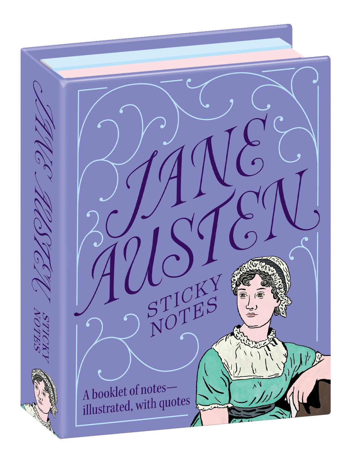 Unemployed Philosophers Guild - Wholesale Sticky Notes - Jane Austen Sticky Notes1