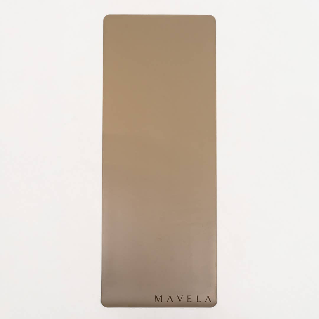 Mavela - Wholesale Yoga Mat - Beige Premium Grip Yoga Mat2