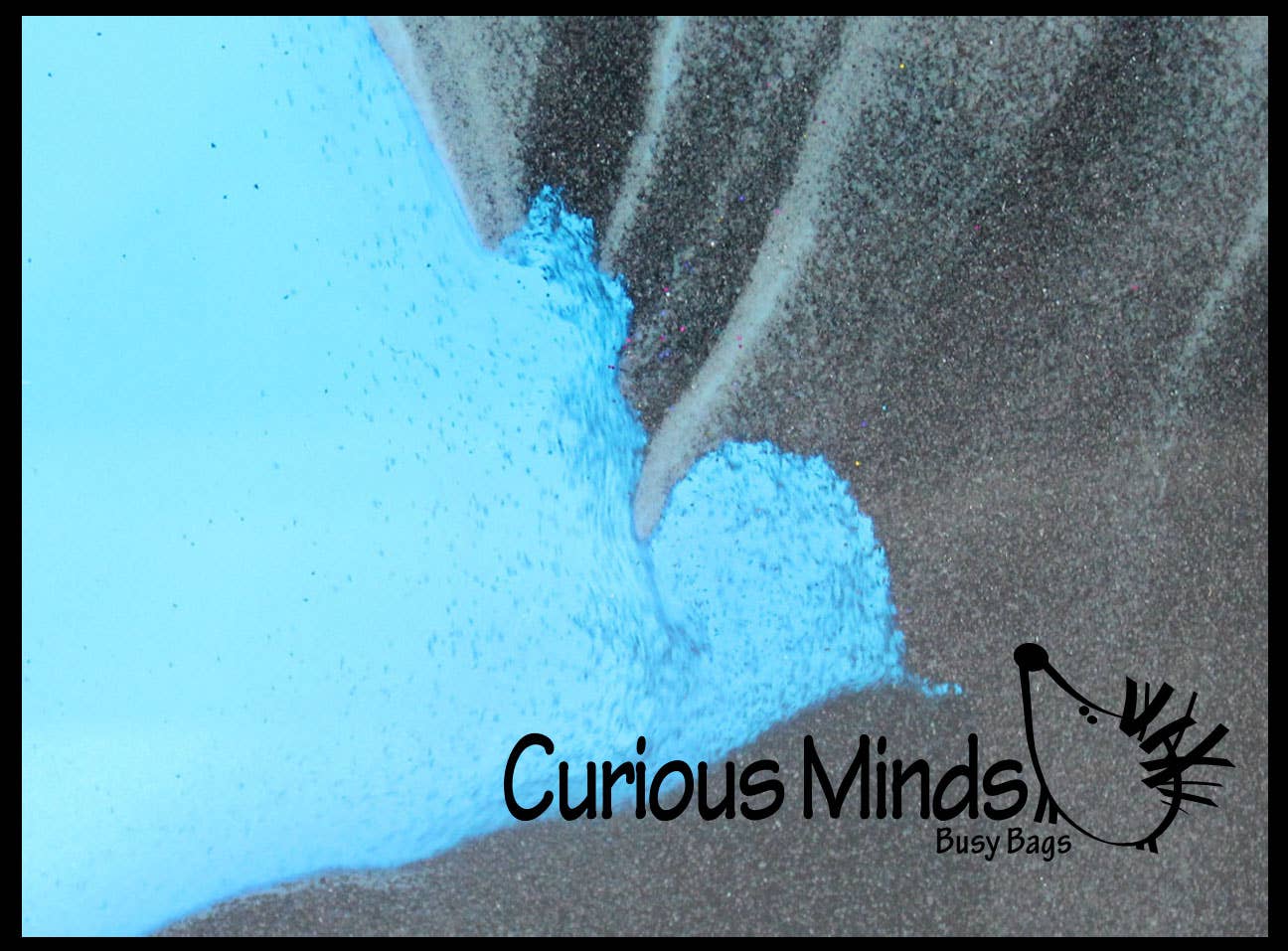 Curious Minds Toys - Vente Fidget/jouet anti-stress – enfant - 1 Paysages de sable - Sable en mouvement - Bureau apaisant, sensoriel, magasin2