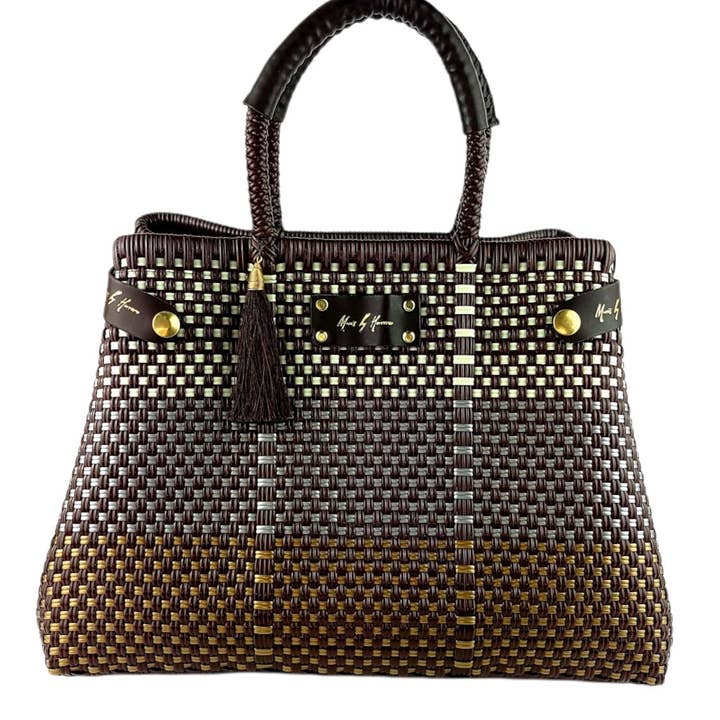 MAVIS BY HERRERA - Vente Sac à main avec poignée sur le dessus – femme - Sac à main convertible moins polluant - Élégant