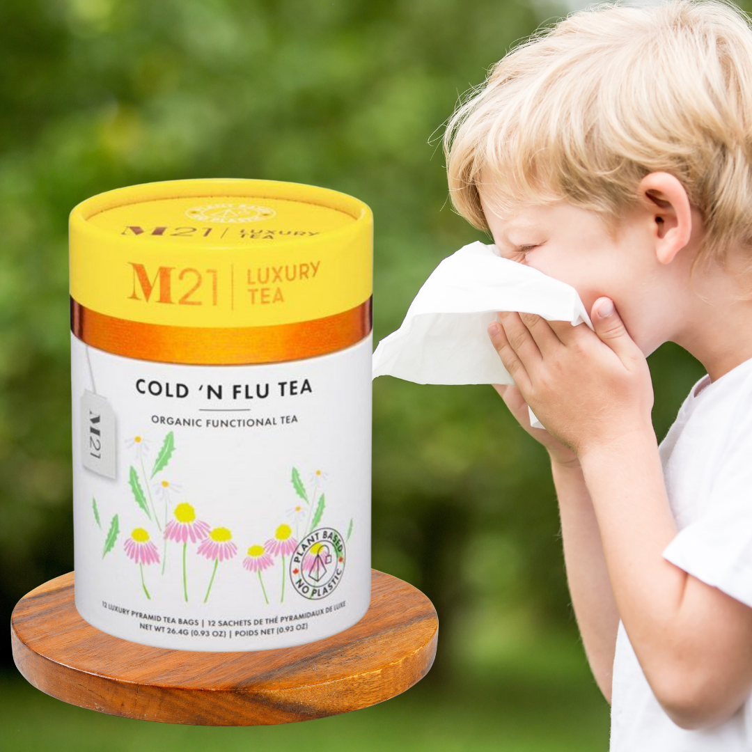 Tega Organic Tea - Wholesale Health/Detox Tea - Cold & Flu Luxury Herbal Tea | Canadian | 12 Tea Bags1