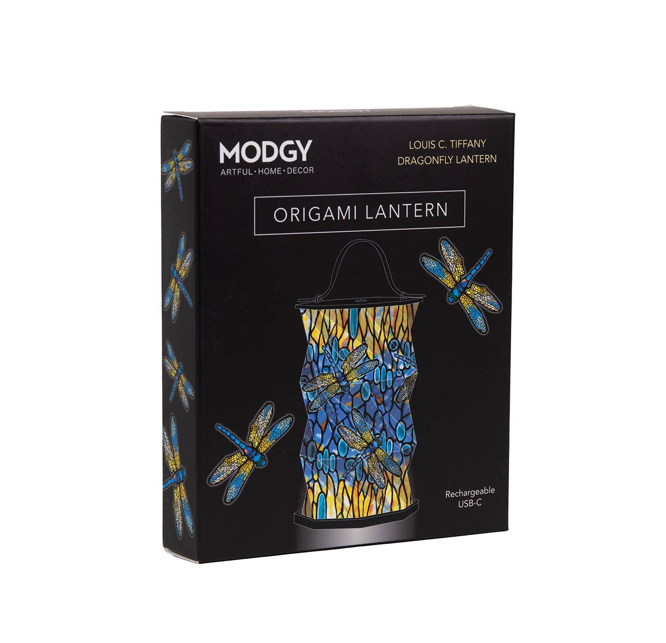 Modgy - Wholesale Lantern - Modgy Louis C. Tiffany Dragonfly Origami Lantern3