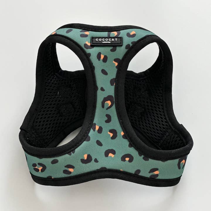 Cat Harness - Khaki Leopard for wholesale by Cocopup London