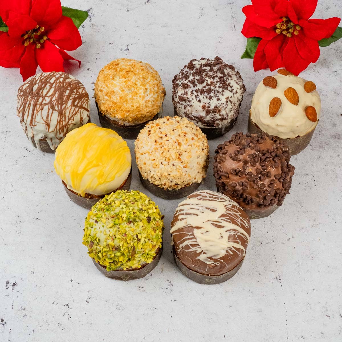 Sicilyaddict - Wholesale Cake - Artisanal mini panettone with ciokocaramel flavor 150g3