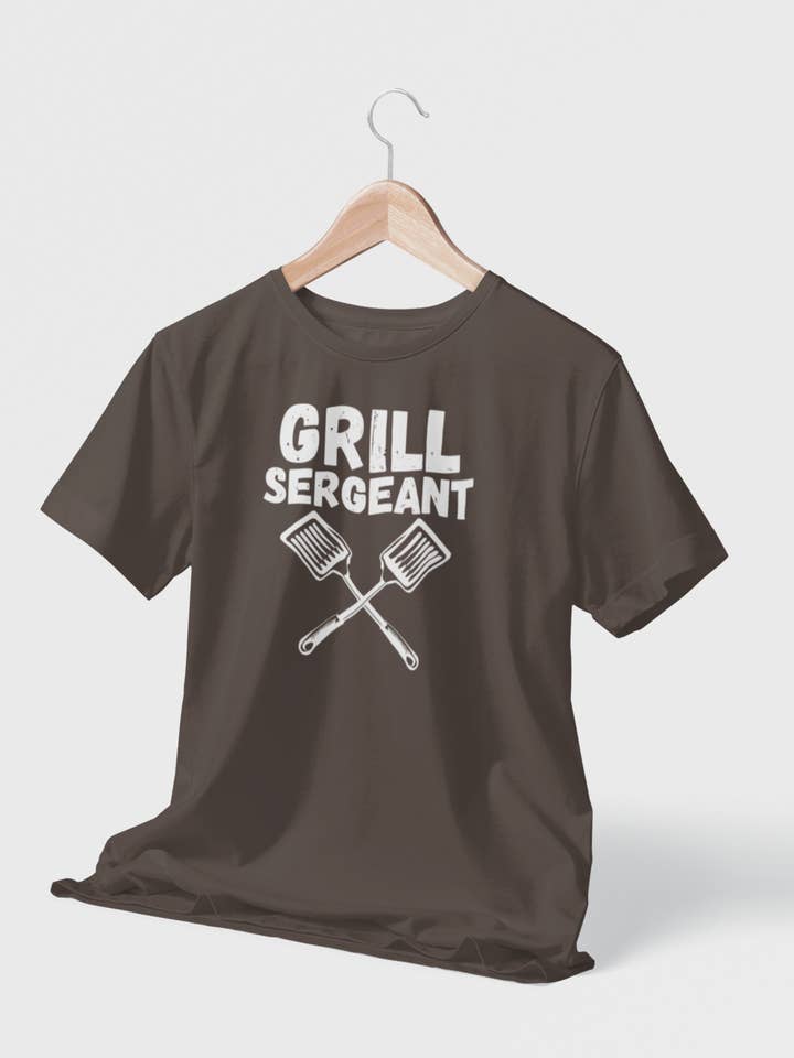 After Five Designs - Wholesale T-shirt met print - Heren - Grill Sergeant Grappige Vaderdag T-shirt Cadeaus voor Vaders3