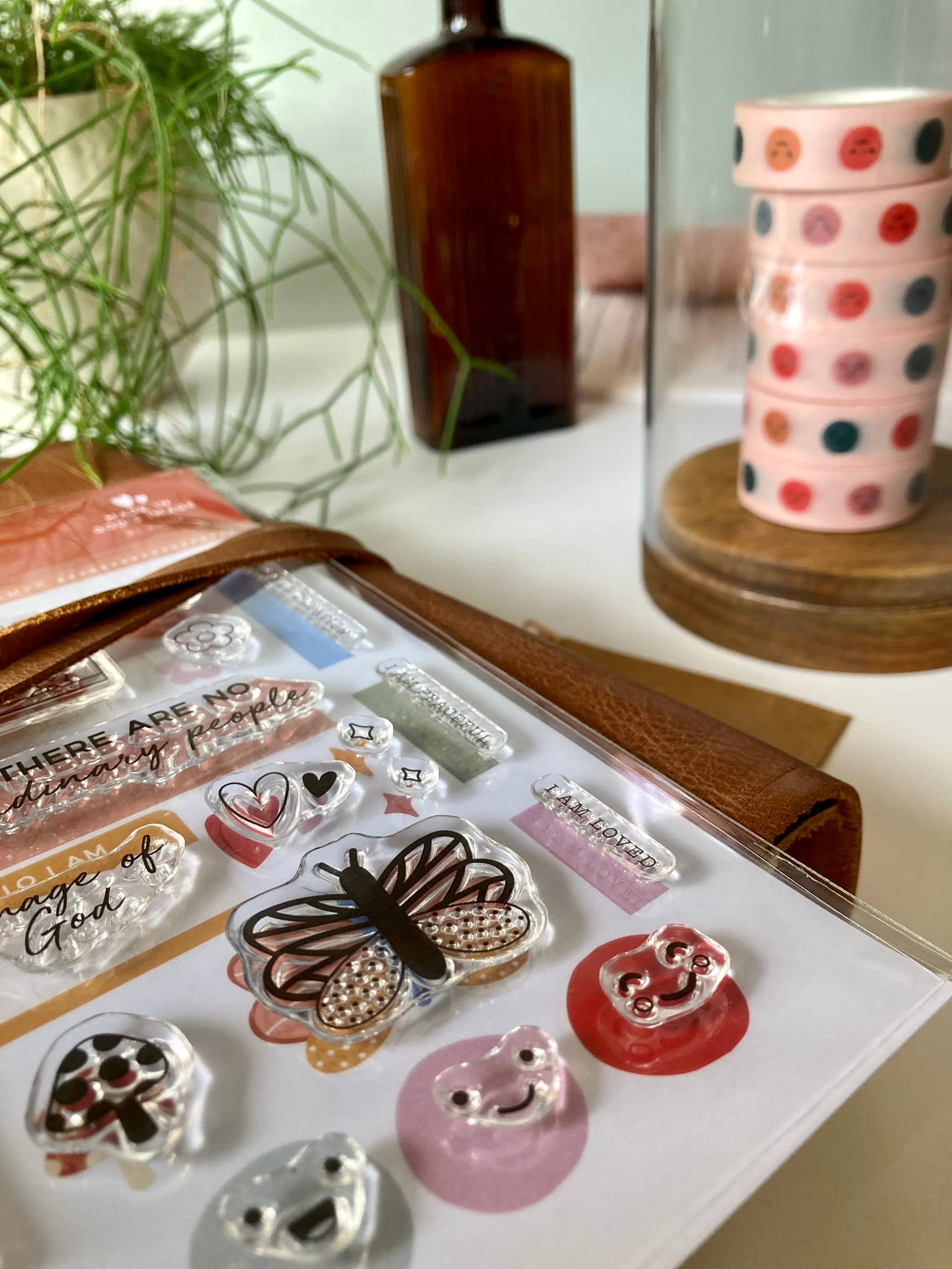 Doodling Faith – wholesale Rubber/decorative stamp – Made in God's Image Bible journaling Christian stamp set1