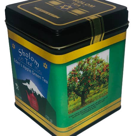 Sholom Tea - Wholesale Loose Tea - Jewish Gifts & Holiday Teas in Attractive Square Tins 12