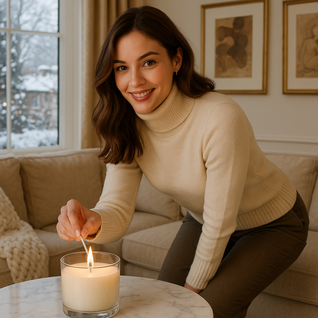 B&B Candle Co. - Wholesale Jar/Filled Candle - Autumn Leaves – 7.5 oz Fall Scented Candle | B&B Candle Co.1