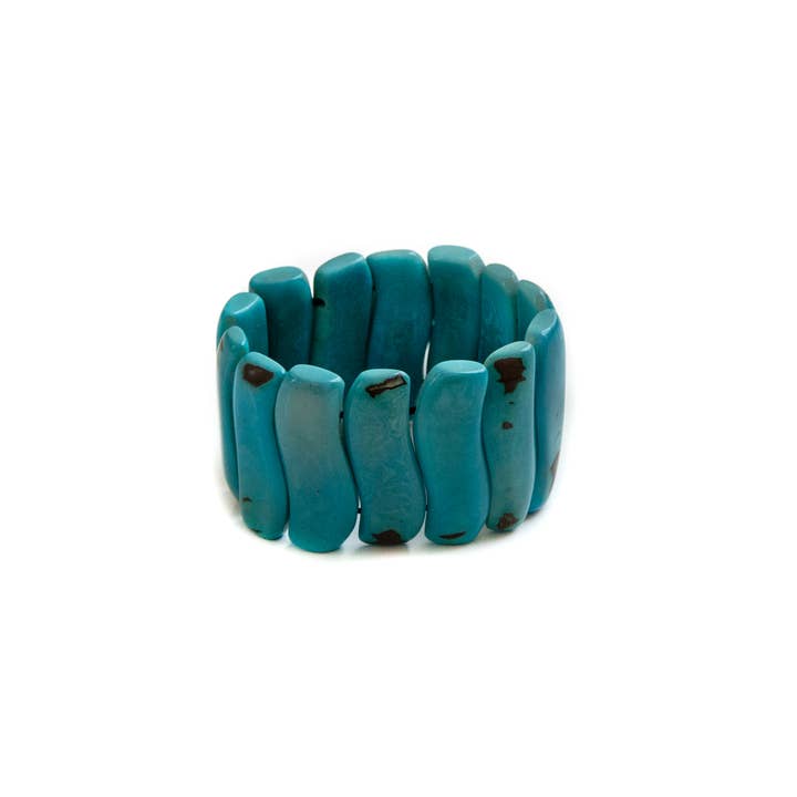 Organic Tagua Jewelry - Wholesale Bangle Bracelet - Kenya Bracelet5