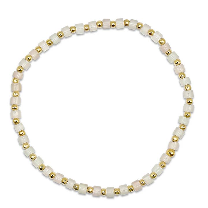 Camilla Limón - Wholesale Beaded Bracelet - Colorful Gemstone Bracelet | Gold Filled Jewelry | Stacking1