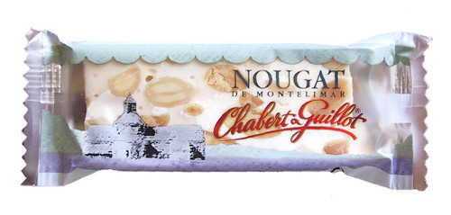 French Feast - Wholesale Nougat - Chabert & Guillot · White nougat bar 30g display box0