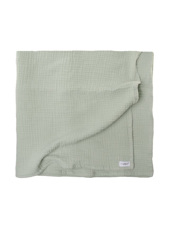 Large musselin blanket reed 120x85cm for wholesale by Liliput