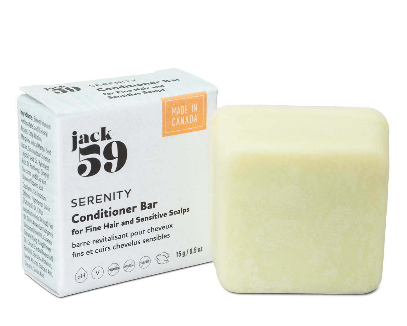 Jack59 Inc. - Wholesale Hair Conditioner - Travel Buddies Conditioner Bars - Jack598