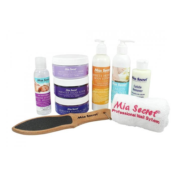 PINEAPPLE Beauty - Wholesale Nailcare Set - Mia Secret KIT-SPA-L Spa System Kit - 3set