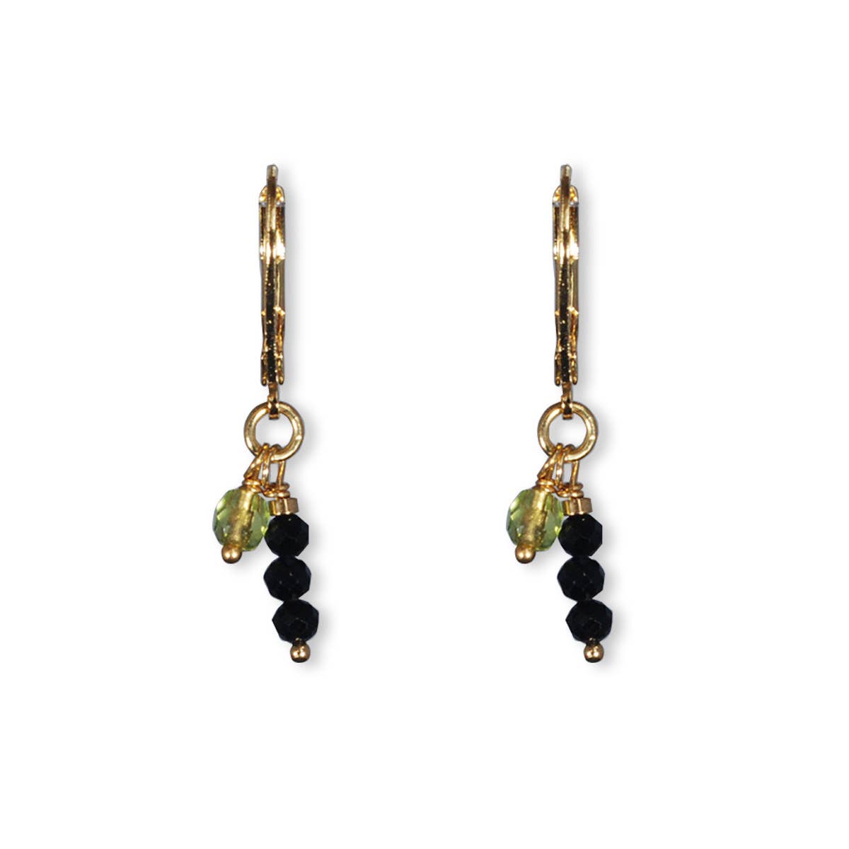 Jazu Jewellery - Venta al por mayor Pendientes colgantes - Pendientes Nona con piedras semipreciosas5