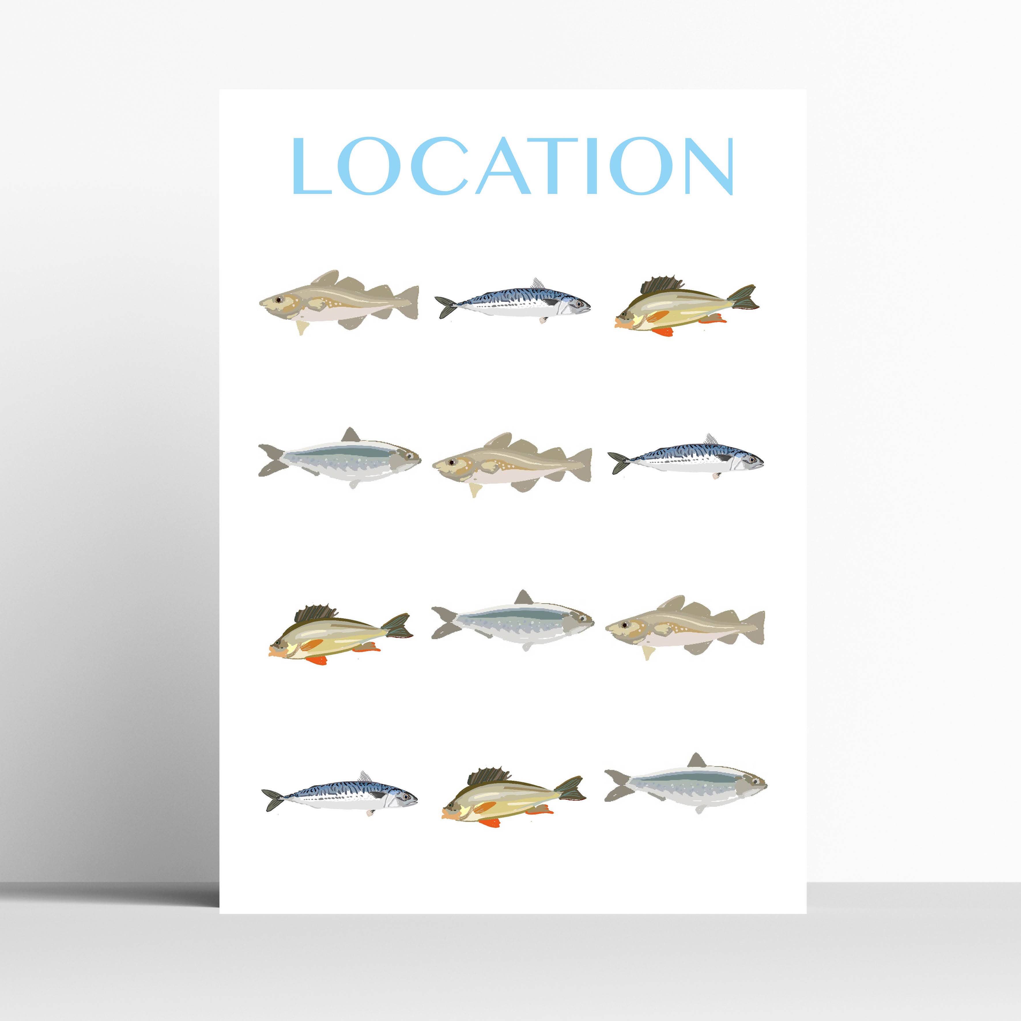 BETTY BOYNS MAPS – wholesale Tea towel – Repeat Pattern Tea Towels Customised To Any Location6