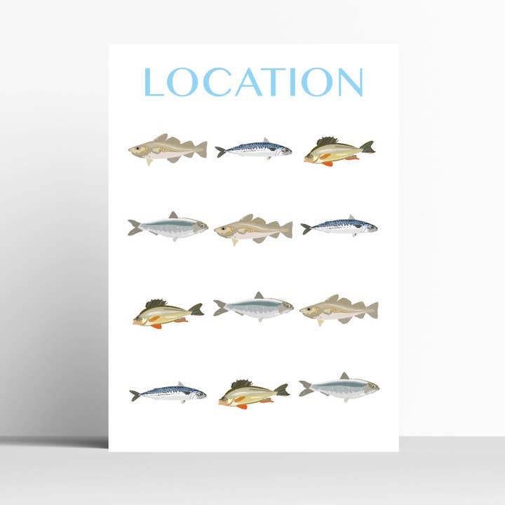 BETTY BOYNS MAPS – wholesale Tea towel – Repeat Pattern Tea Towels Customised To Any Location6