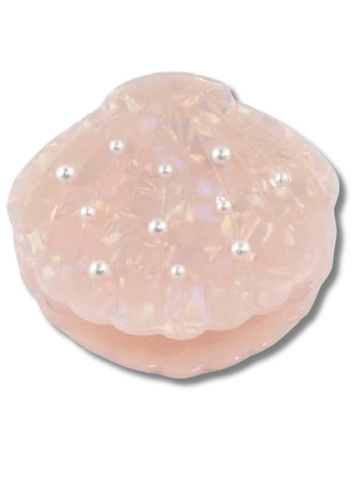 GANCHO DE CABELO EM FORMA DE CONCHA COM PÉROLAS por atacado de Maddyloo